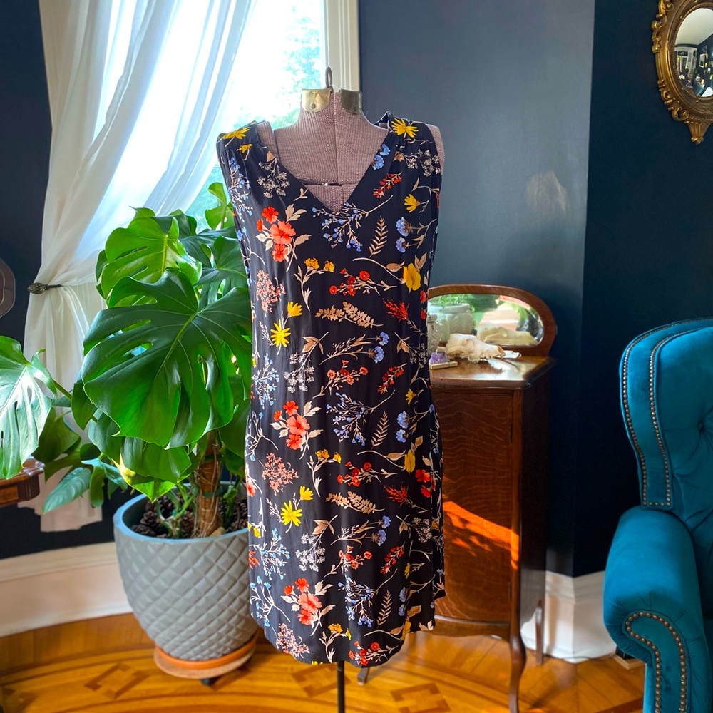 Old Navy XL a-line floral dress